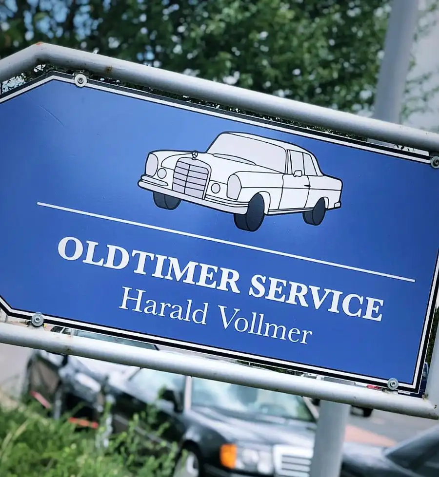 Harald Vollmer Inhaber von Oldtimer-Service Harald Vollmer